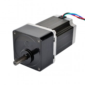 Nema 23 Stepper Motor Bipolar L=76mm 1.89Nm 0.06 deg 2.8A 3.2V with 30:1 Spur Gearbox