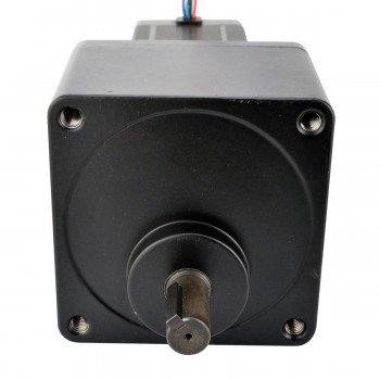 Nema 34 Stepper Motor Bipolar L=97mm with 9:1 Spur Gearbox 0.2 Deg 4.5Nm 4.0A 2.4V Geared Stepper Motor