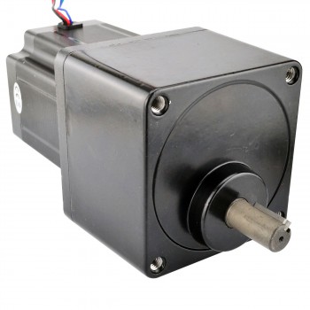 Nema 34 Stepper Motor Bipolar L=97mm w/ Rear Shaft & Gear Ratio 13:1 Spur Gearbox
