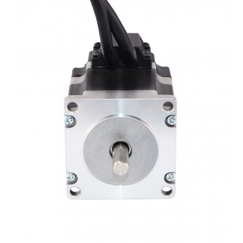Nema 23 Closed Loop Stepper Motor 0.9 Deg 0.9Nm/128oz.in 0.38A 12.1V with Encoder 1000CPR