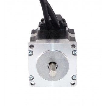 Nema 23 Closed Loop Stepper Motor 0.9 Deg  0.9Nm/128oz.in 0.38A 12.1V with Encoder 1000CPR