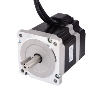 Nema 34 Closed Loop Stepper Motor 1.8 Deg 4.5Nm 5.5A 2.2V 3.78V with Encoder 1000CPR
