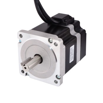 Nema 34 Closed Loop Stepper Motor 1.8 Deg 4.5Nm 5.5A 2.2V  3.78V with Encoder 1000CPR