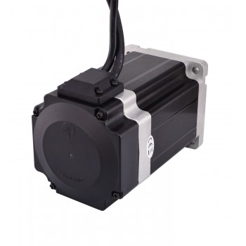 Nema 34 Closed Loop Stepper Motor Bipolar 1.8 Deg 7.0Nm 4.24A 3.39V with Encoder 1000CPR
