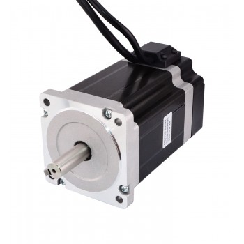 Nema 34 Closed Loop Stepper Motor  Bipolar 1.8 Deg 8.5Nm 5V  5A with Encoder 1000CPR