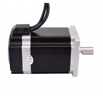 Nema 34 Closed Loop Stepper Motor Bipolar 1.8 Deg 8.5Nm 5V 5A with Encoder 1000CPR