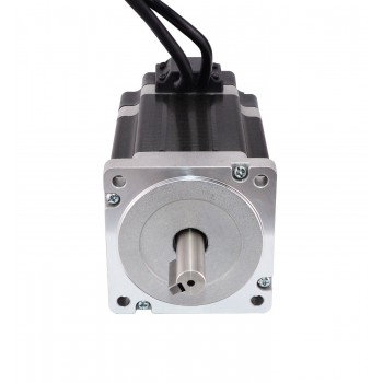 Nema 34 Closed Loop Stepper Motor Bipolar 1.8 Deg 8.5Nm 5V 5A with Encoder 1000CPR