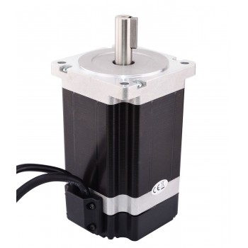 Nema 34 Closed Loop Stepper Motor Bipolar 1.8 Deg 8.5Nm 5V 5A with Encoder 1000CPR
