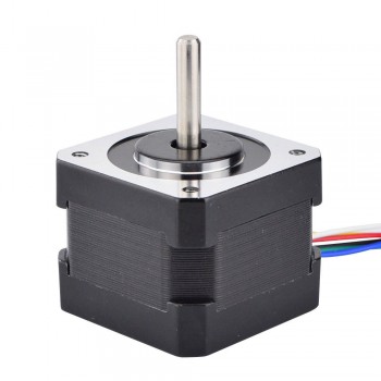 Nema 17 Stepper Motor Unipolar 1.8 Deg 15.8Ncm (22.4oz.in) 0.31A 12V 42x42x33mm 6 Wires