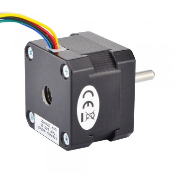 Nema 17 Stepper Motor Unipolar 1.8 Deg 15.8Ncm (22.4oz.in) 0.31A 12V 42x42x33mm 6 Wires