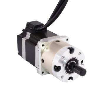 Nema 23 Closed-loop Geared Stepper 1.8 Deg L=56mm 1.25Nm 2.8A 2.6V with 4:1 Encoder 1000CPR