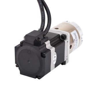 Nema 23 Closed-loop Geared Stepper Motor L=56mm 1.8 Deg 2.8A 2.6V with 15:1 Encoder 1000CPR