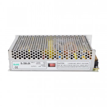 150W 24V 6.5A 115/230V Switching Power Supply for Stepper Motor / CNC Machines