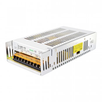 201W 12V 16.5A 115/230V Switching Power Supply for Stepper Motor / CNC Machines