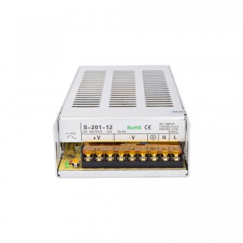 201W 12V 16.5A 115/230V Switching Power Supply for Stepper Motor / CNC Machines