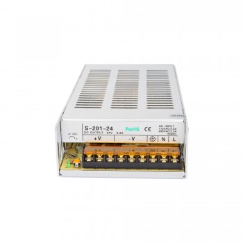 201W 24V 8.3A 115/230V Switching Power Supply for CNC Stepper Motor / Servo Motor System