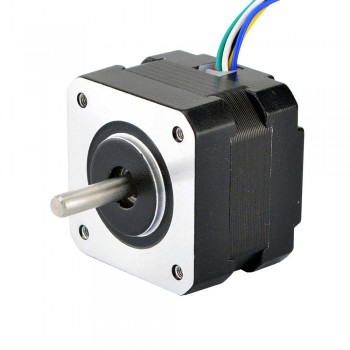 Nema 17 Stepper Motor Unipolar 1.8 Deg 16Ncm (22.7oz.in) 0.95A 4V 42x42x33mm 6 Wires