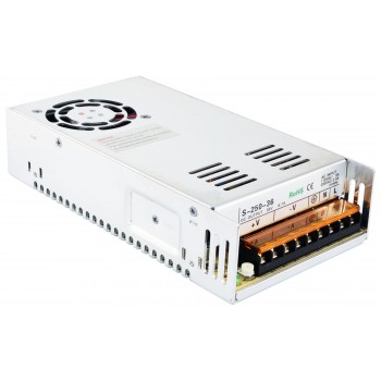 250W 36V 7.0A 115/230V Switching Power Supply for Stepper Motor / CNC Machines