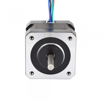 Nema 17 Stepper Motor Bipolar 1.8 Deg 22Ncm (31oz.in) 1.33A 2.8V 42x42x34mm 4 Wires