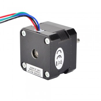 Nema 17 Stepper Motor Bipolar 1.8 Deg 22Ncm (31oz.in) 1.33A 2.8V 42x42x34mm 4 Wires