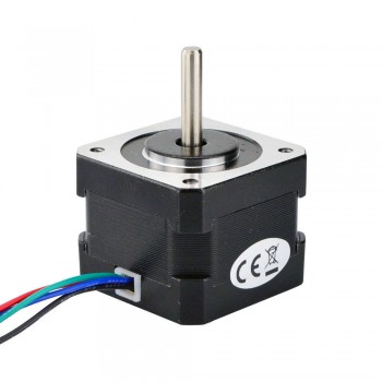 Nema 17 Stepper Motor Bipolar 1.8 Deg 22Ncm (31oz.in) 1.33A 2.8V 42x42x34mm 4 Wires