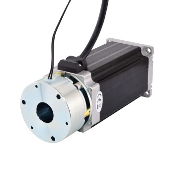 Nema 23 Stepper Motor Bipolar 1.8 Deg 3.0Nm(425oz.in) 4.2A 3.78V with Brake D-Cut Shaft