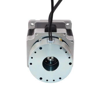 Nema 34 Stepper Motor Bipolar 1.8 Deg 3.4Nm(481.5oz.in) 4.0A 2.8V with Brake Keyway Shaft