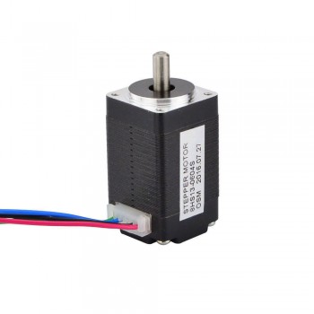 Small Size Nema 8 Stepper Motor Bipolar 1.8 Deg 2Ncm (2.83oz.in) 0.6A 3.9V 20x20x33mm 4 Wires