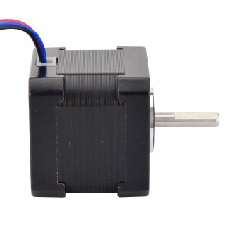 Nema 17 Stepper Motor Bipolar 1.8 Deg 40Ncm (56.6oz.in) 0.4A 12V 42x42x39mm 4 Wires