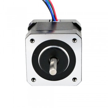 Nema 17 Stepper Motor Bipolar 1.8 Deg 40Ncm (56.6oz.in) 0.4A 12V 42x42x39mm 4 Wires