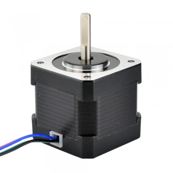 Nema 17 Stepper Motor Bipolar 1.8 Deg 40Ncm (56.6oz.in) 0.4A 12V 42x42x39mm 4 Wires