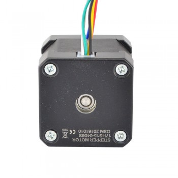 Nema 17 Stepper Motor Unipolar 1.8 Deg 26Ncm (37oz.in) 0.4A 12V 42x42x39mm 6 Wires