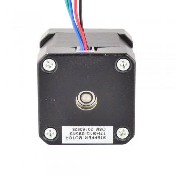 Nema 17 Stepper Motor Bipolar 1.8 Deg 36Ncm (51oz.in) 0.85A 5.4V 42x42x39mm 4 Wires