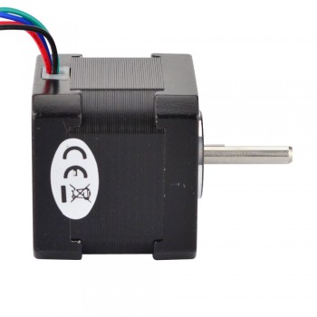 Nema 17 Stepper Motor Bipolar 1.8 Deg 36Ncm (51oz.in) 0.85A 5.4V 42x42x39mm 4 Wires