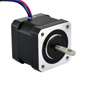 Nema 17 Stepper Motor Bipolar 1.8 Degree 36Ncm (51oz.in) 1.68A 2.8V 42x42x39mm 4 Wires