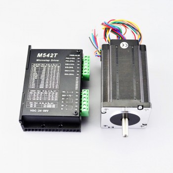 1 Axis Stepper Kit 4.0Nm(566oz.in) Nema 24 Stepper Motor & Driver
