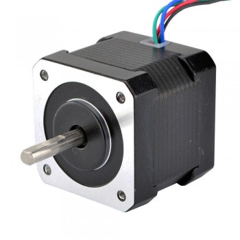 Nema 17 Stepper Motor Bipolar 1.8 Deg 36Ncm (51oz.in) 0.28A 15.7V 42x42x40mm 4 Wires