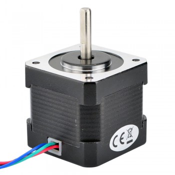 Nema 17 Stepper Motor Bipolar 1.8 Deg 36Ncm (51oz.in) 0.28A 15.7V 42x42x40mm 4 Wires