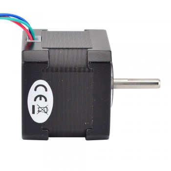 Nema 17 Stepper Motor Bipolar 1.8 Deg 36Ncm (51oz.in) 0.28A 15.7V 42x42x40mm 4 Wires