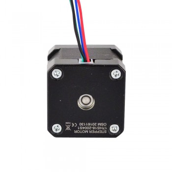 Nema Size 17 Stepper Motor Bipolar 45Ncm (64oz.in) 2A 42x40mm 4 Wires w/ 1m Cable & Connector for DIY 3D Printer CNC Rob