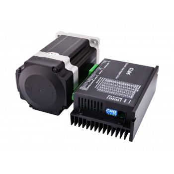 1 Axis Closed Loop Stepper Motor CNC Kit 8.5Ncm(1204oz.in) High Torque Nema 34 Motor & Driver