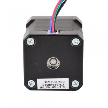 Nema 17 Stepper Motor Bipolar 1.8 Deg 44Ncm (62.3oz.in) 0.85A 5.3V 42x42x48mm 4 Wires