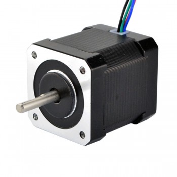 Nema 17 Stepper Motor Bipolar 1.8 Deg 44Ncm (62.3oz.in) 0.85A 5.3V 42x42x48mm 4 Wires