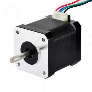 Nema 17 Stepper Motor Bipolar 1.8 Deg 45Ncm (64oz.in) 1.68A 2.8V 42x42x48mm 4 Wires