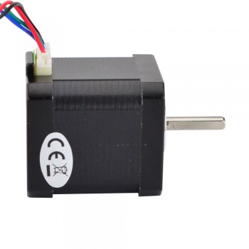 Nema 17 Stepper Motor Bipolar 1.8 Deg 45Ncm (64oz.in) 1.68A 2.8V 42x42x48mm 4 Wires