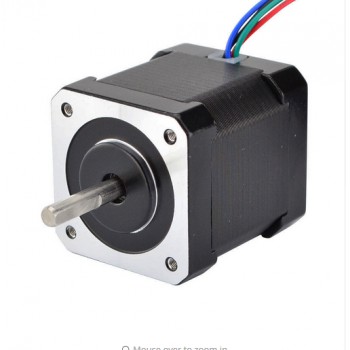 3 PCS Nema 17 Stepper Motor Bipolar 2 Phase 2.8V 59Ncm (84oz.in) 2A 42x48mm 4Wires with 1m Cable & Connector(17HS19-2004S1)