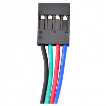 3 PCS Nema 17 Stepper Motor Bipolar 45Ncm (64oz.in) 2.2V 2A 42x40mm 4 Wires withh 1m Cable & Connector (17HS16-2004S1)