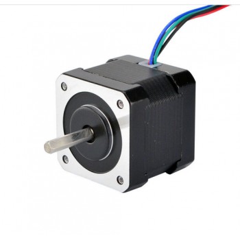 3 PCS Nema 17 Stepper Motor Bipolar 45Ncm (64oz.in) 2.2V 2A 42x40mm 4 Wires withh 1m Cable & Connector (17HS16-2004S1)