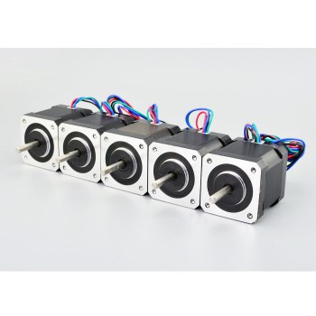 5 PCS Nema 17 Stepper Motor Bipolar 1.8 Deg 59Ncm 2A for DIY 3D Printer Motor CNC Robot 3D Printer 17HS19-2004S1