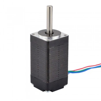 Micro Nema 8 Stepper Motor Bipolar 12V 1.8 Deg 3Ncm (4.25oz.in) 0.3A 20x20x38mm 4 Wires